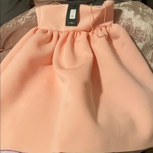 Pink baby doll dress